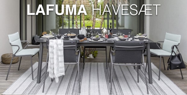 havemøbler fra Lafuma - køb online med fri fragt